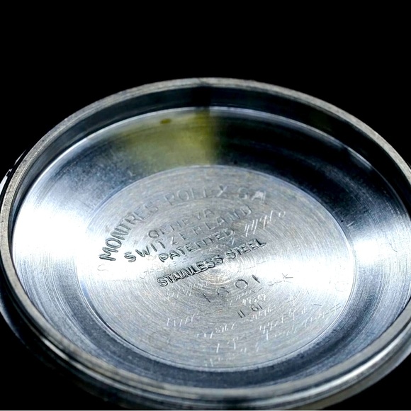 ROLEX MENS 36 mm DATEJUST WATCH STEEL BLACK DIAMOND DIAL FLUTED BEZEL - Picture 11 of 14